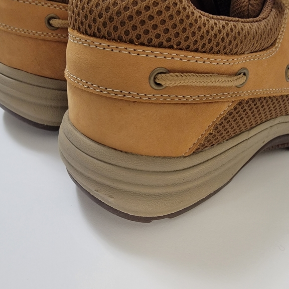 World Wide Sportsman Blue Water Oxford Tan Shoes Mens Size 8 - Picture 10 of 14